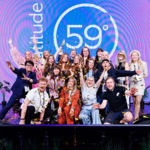 Frank Events meeskond Latitude59 konverentsil